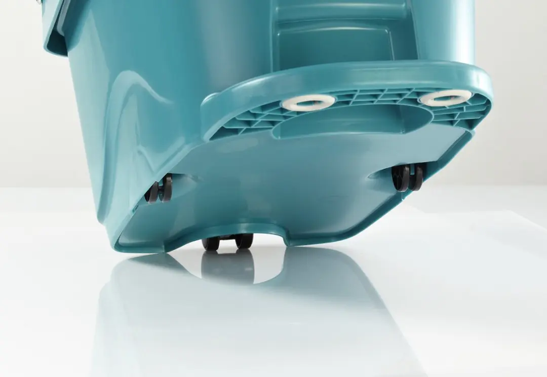 Leifheit Profi XL Emmer met Pers & Wielen 8L - Turquoise