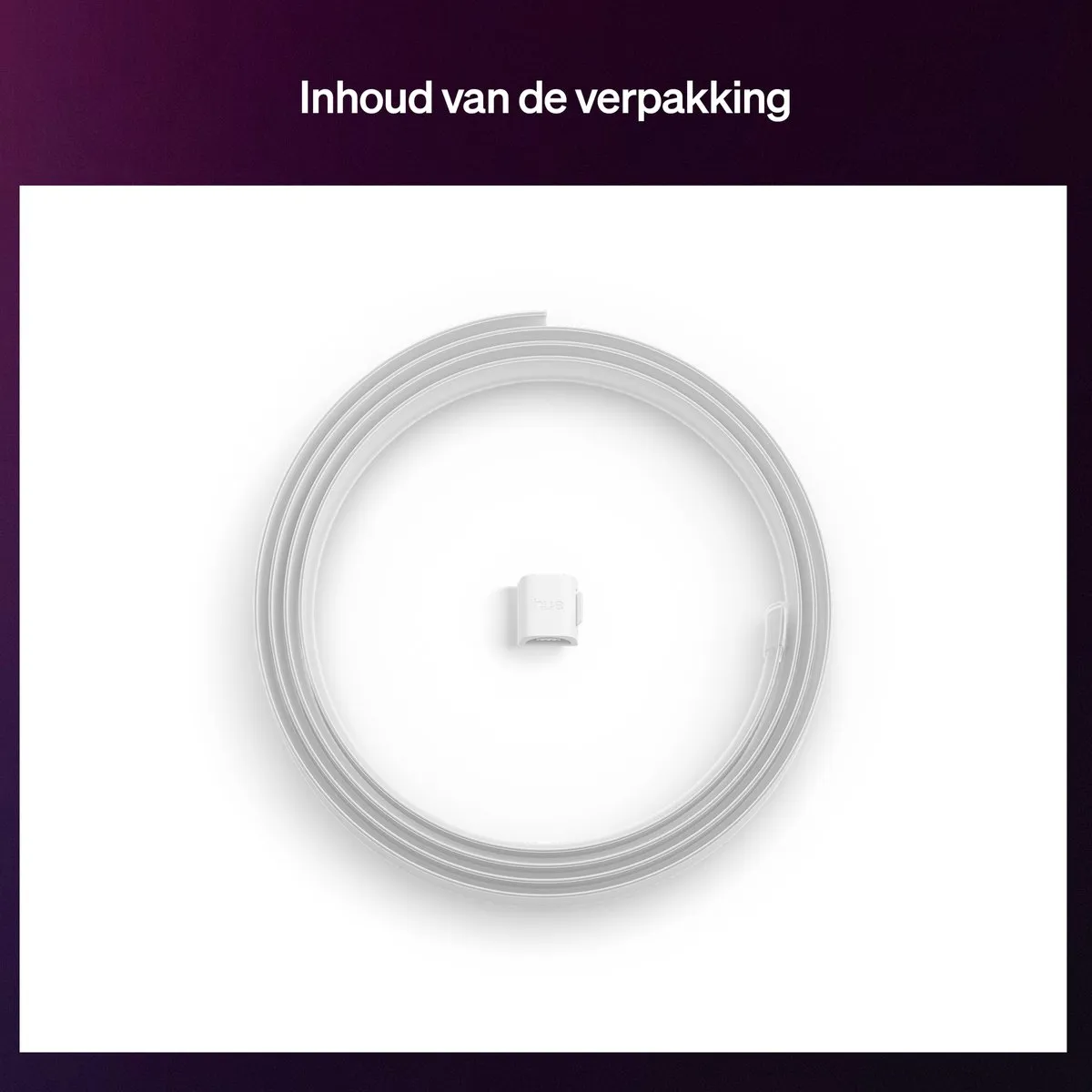 Philips Hue Flux LED Strip Verlenging 2m - Wit