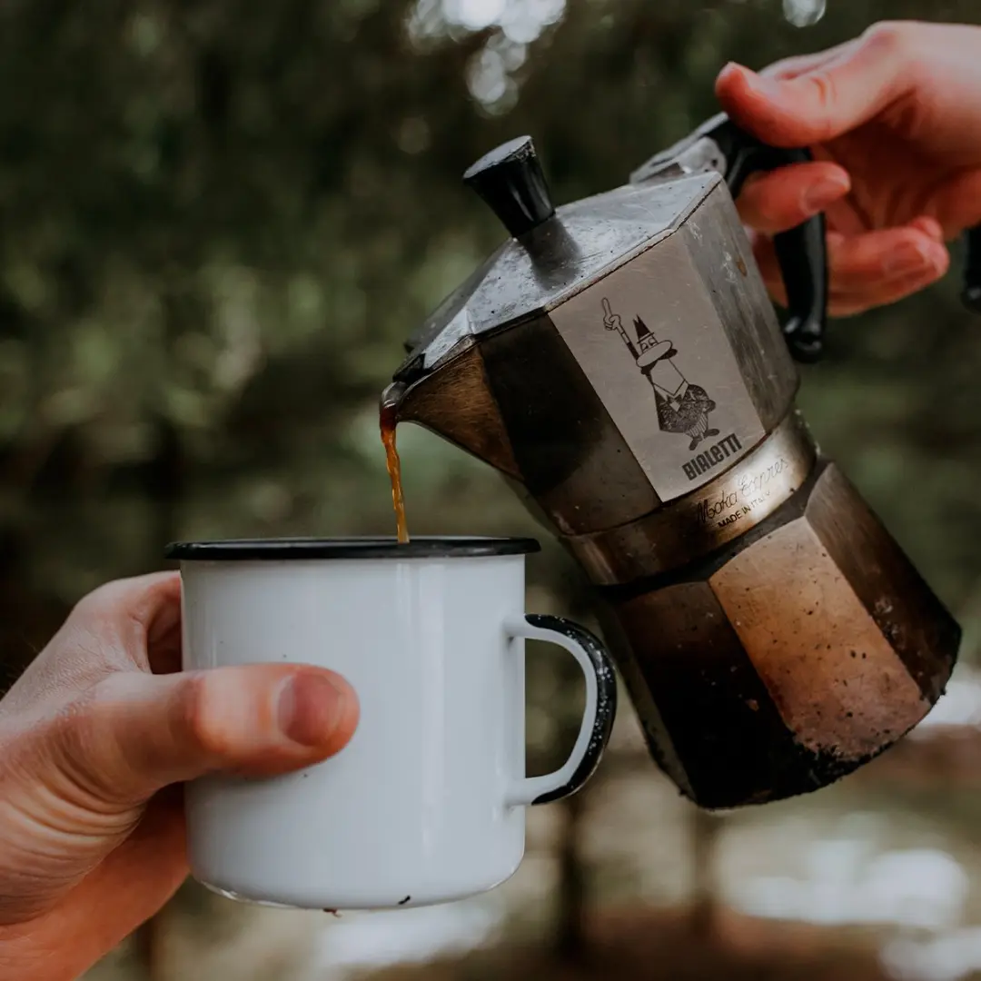 Bialetti Moka Express 6 Kops - Aluminium - Zilver