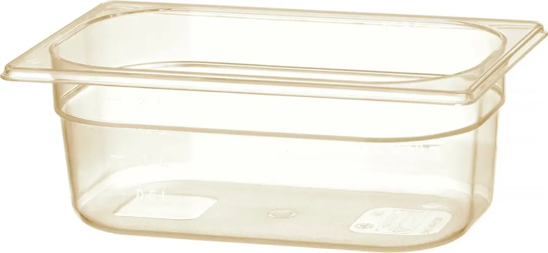 HENDI Gastronorm Bak 2,6L - Transparant 265x162x100mm