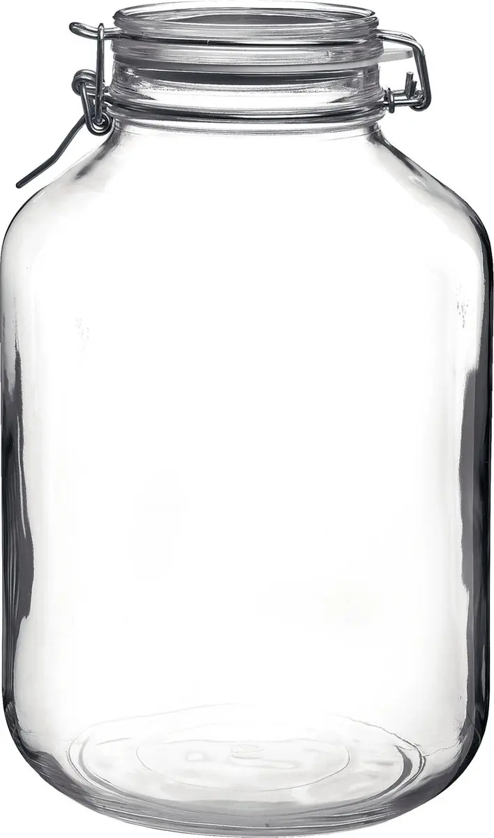 Bormioli Rocco Weckpot 5L - 2 Stuks - Transparant