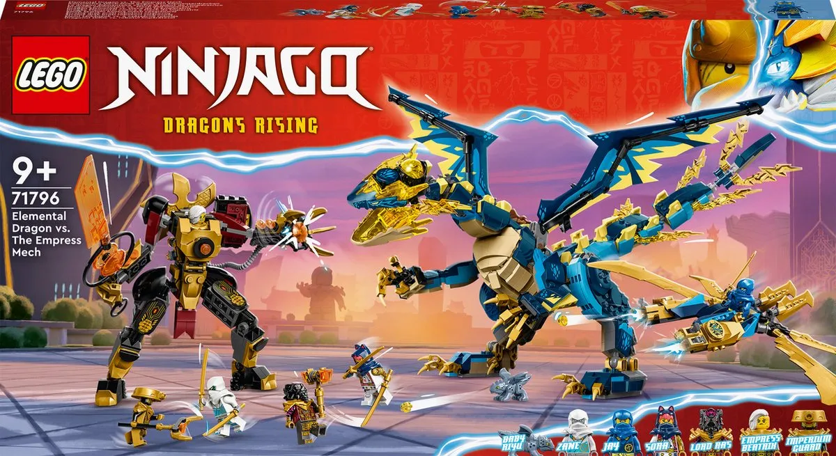 LEGO Ninjago Elementdraak vs. Mecha Keizerin 71796