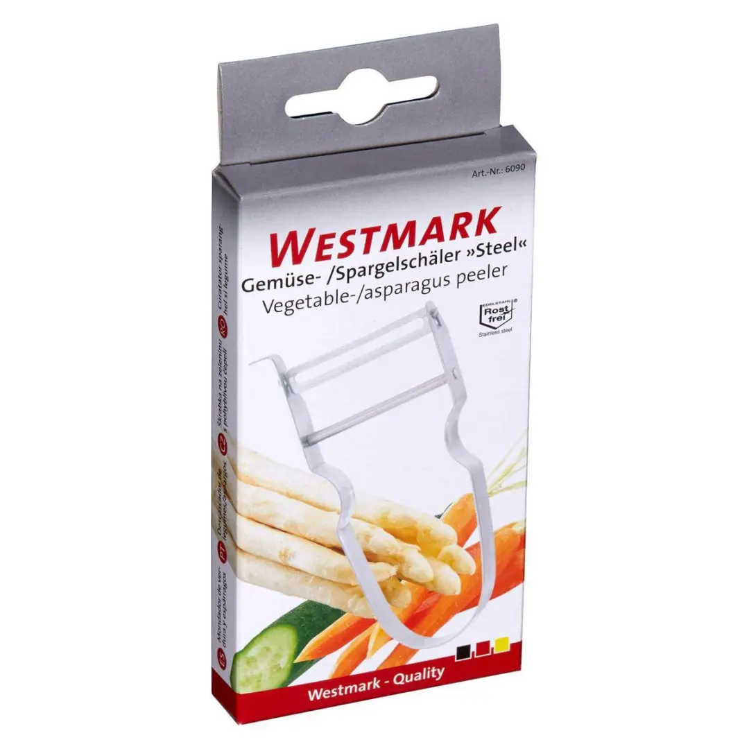 Westmark Groente- en Aspergeschiller 60902270 - U-vormig - Roestvrij staal