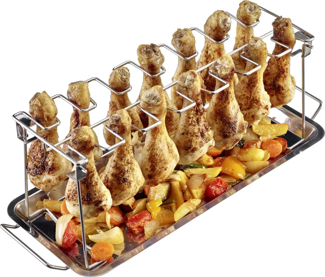 Westmark Kippenbouthouder 14 Stuks - Roestvrij staal