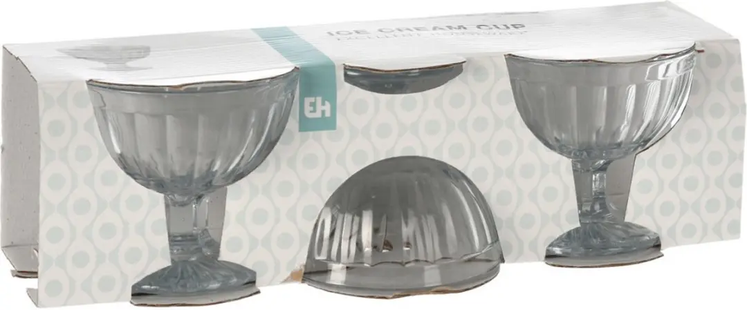 Excellent Houseware IJs Serveerschalen 200ml - Set van 6