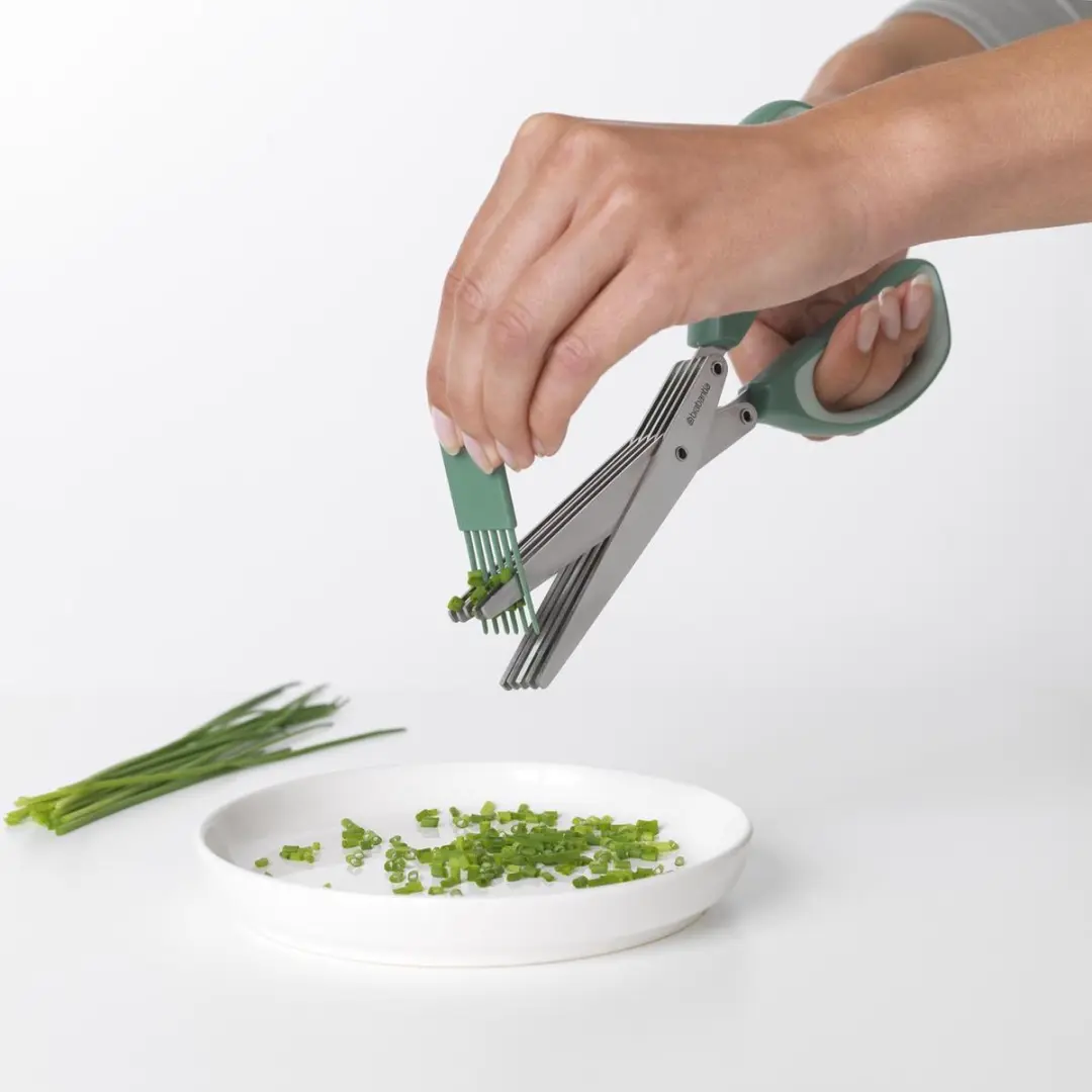 Brabantia Tasty+ Kruidenschaar plus Kam - Fir Green