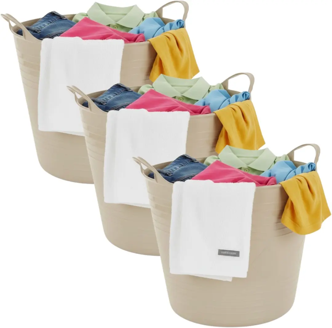 Excellent Houseware Flexibele Wasmand 27L