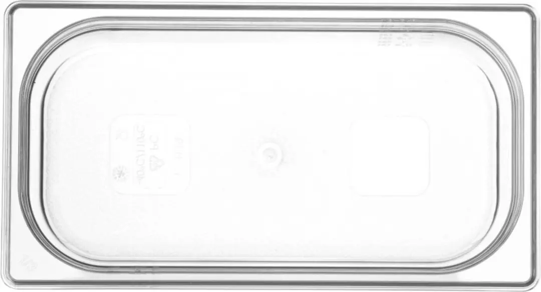 HENDI GN1/1 Polycarbonaat Gastronormbak 4L - Transparant