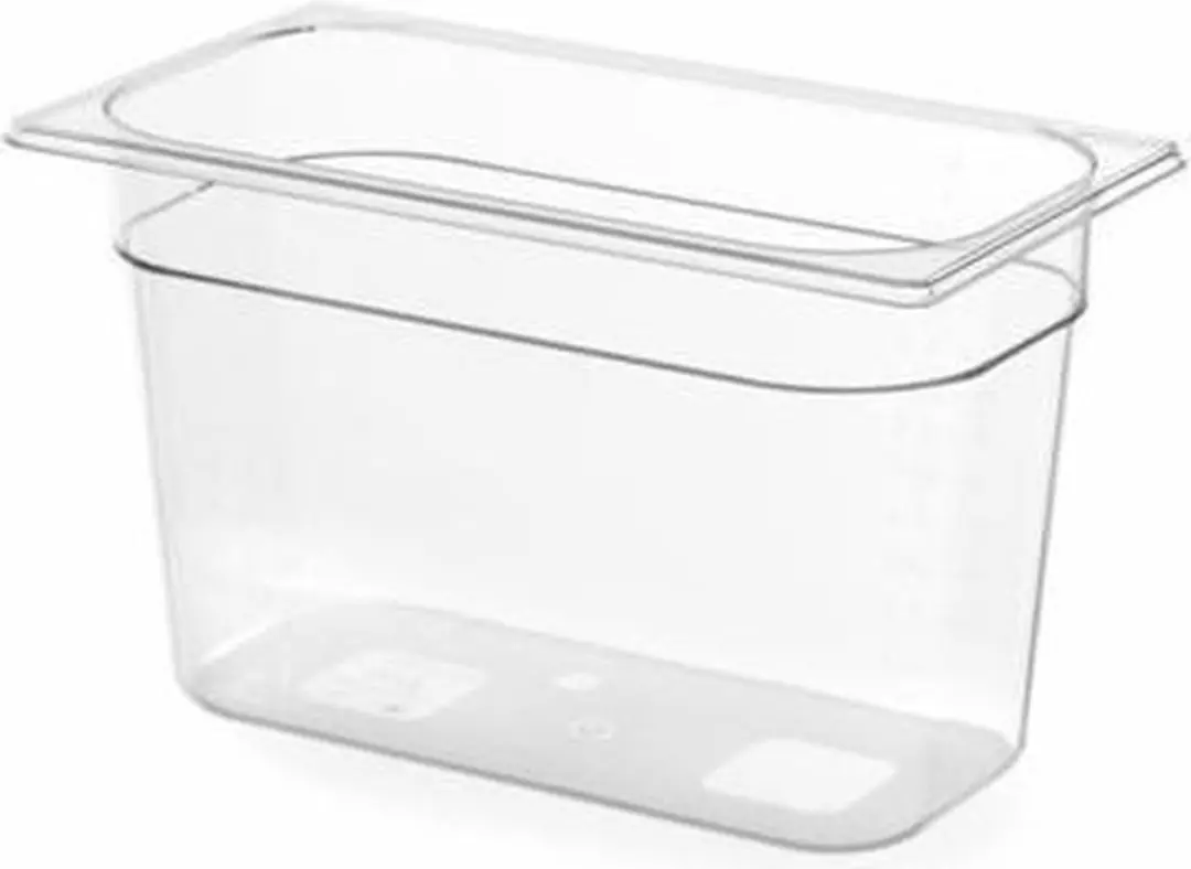 HENDI GN1/1 Polycarbonaat Gastronormbak 4L - Transparant