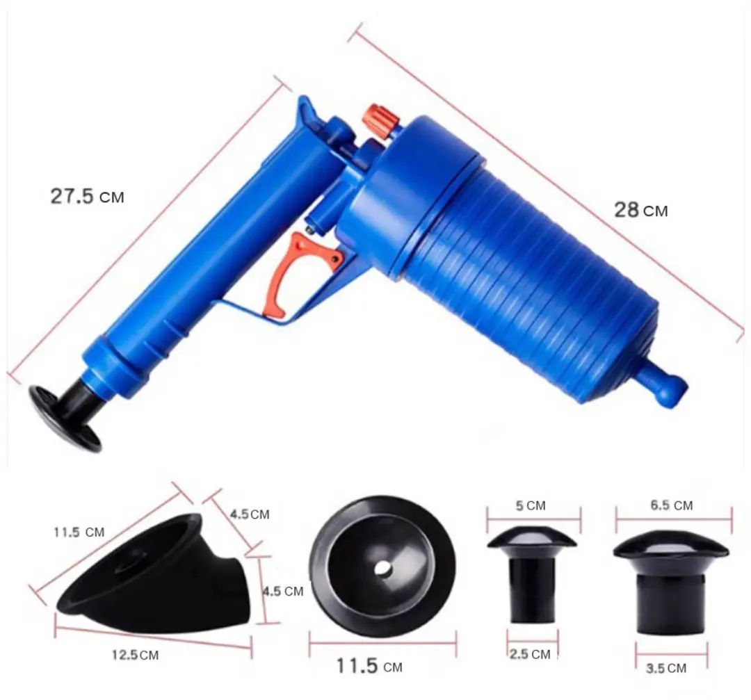 TETRA Tools WC Ontstopper - Luchtdruk - 786g