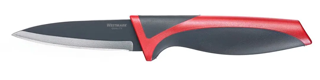 Westmark 2 Schilmesjes 8cm - Antraciet/Rood