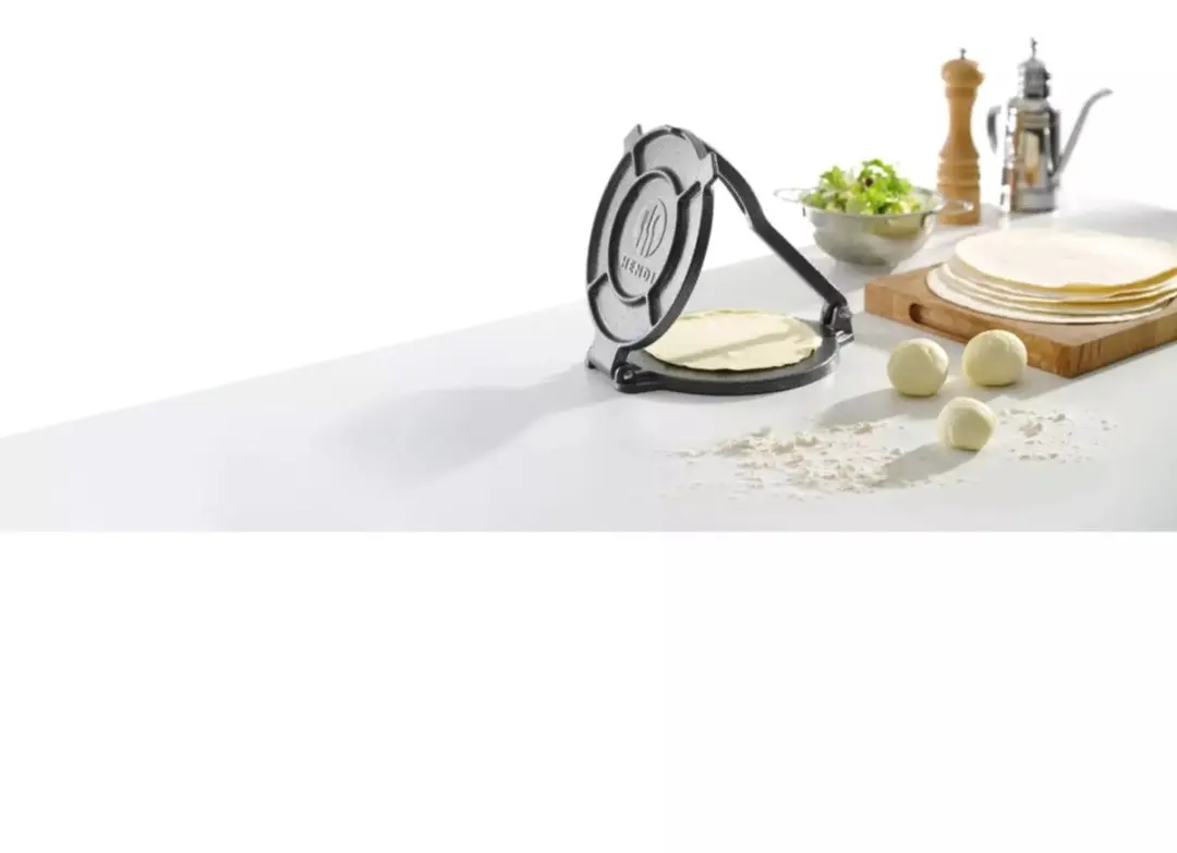 HENDI Gietijzeren Tortillapers 20cm - Zwart