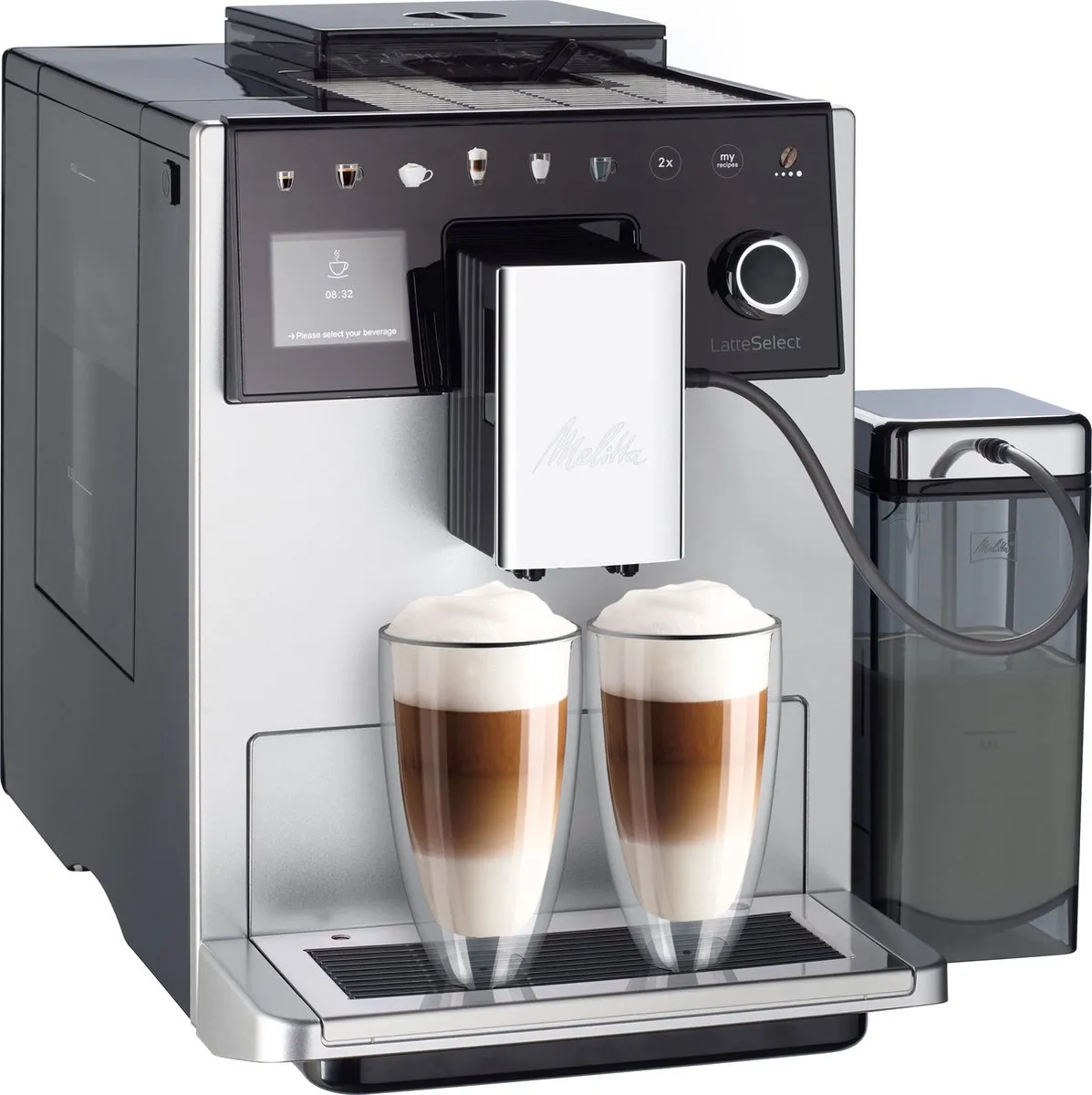 Melitta F630-201 koffiezetapparaat Volledig automatisch Combinatiekoffiemachine 1,8 l