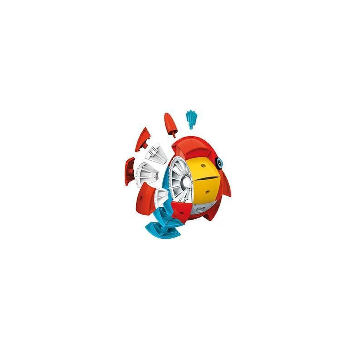 Geomag Kor Tazoo Toco Bouwset 86-delig - Rood