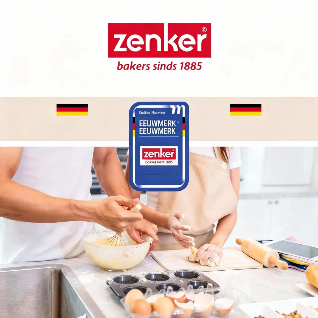 Zenker Mal 6 Financiers 26x22cm - Siliconen Glasvezel - Grijs/Zwart
