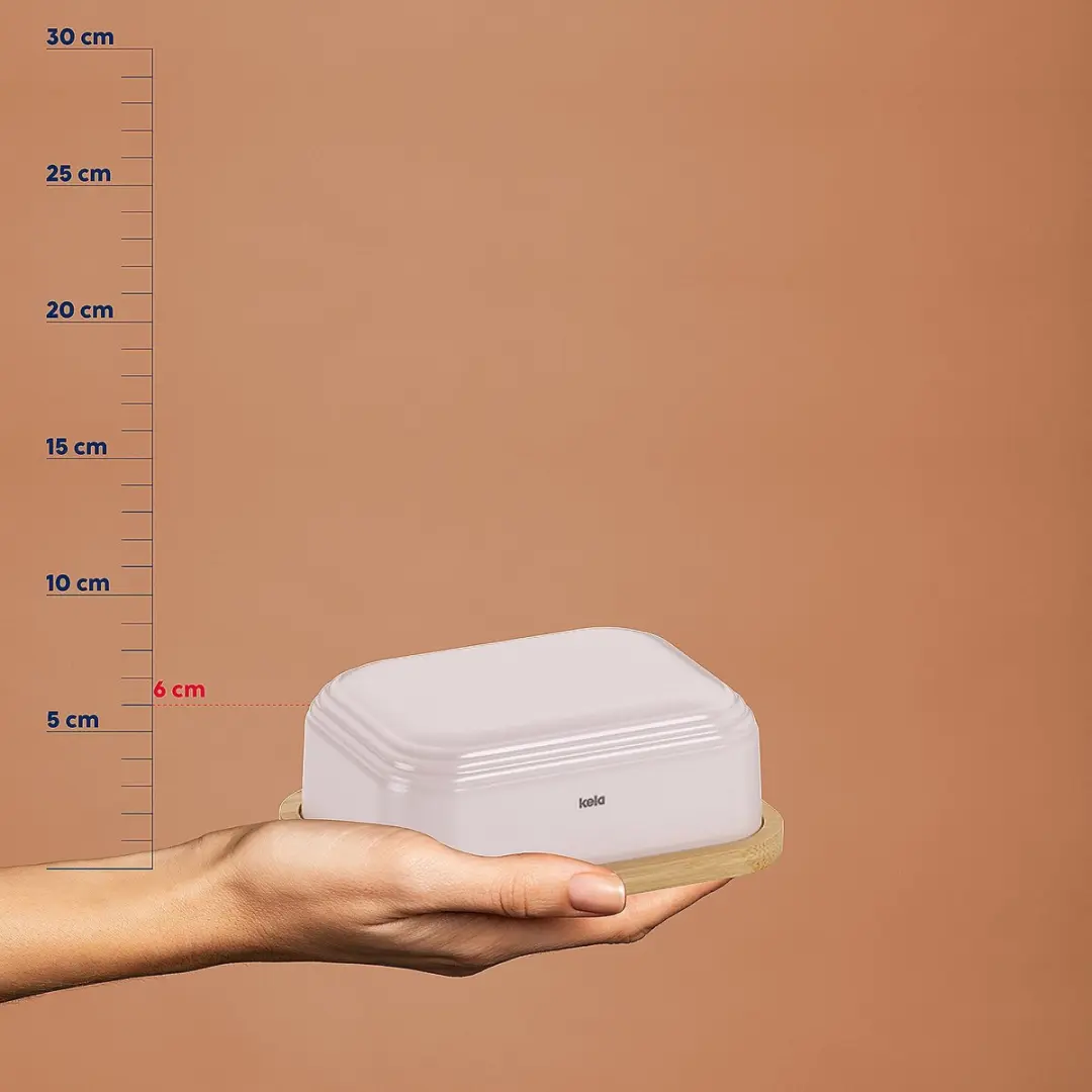 Kela Namur Botervloot Bamboe - Beige