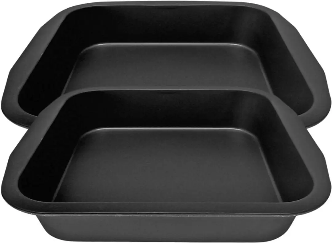 Zenker Special Creative Brownievormen 27x26cm - 2 Stuks - Zwart