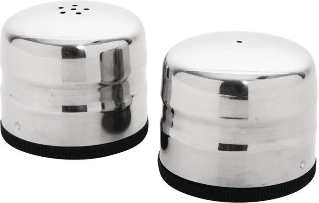 Olympia Jumbo Peper & Zout Set P044 - RVS - 2 Stuks