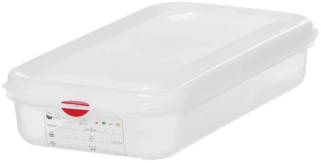 HENDI GN 1/3 Gastronormbak 2,5L - Transparant