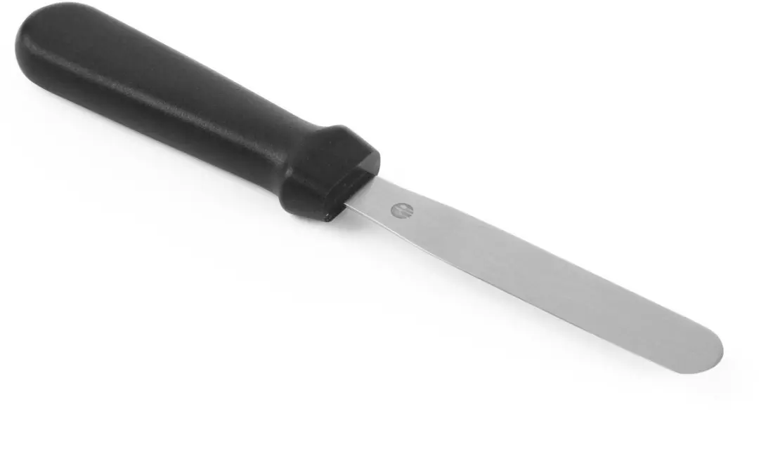 HENDI Paletmes Flexibel RVS Lemmet 22cm - Zwart