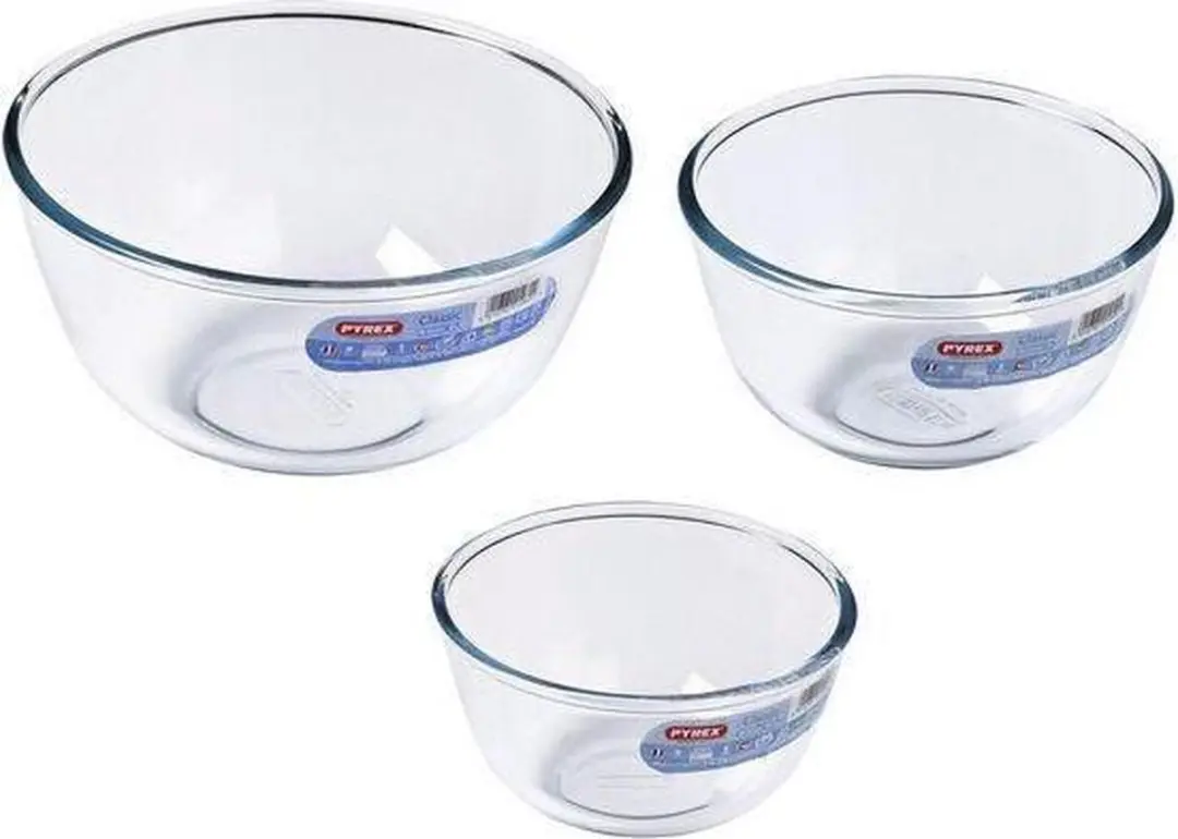 PYREX Classic Prepware Mengkom Set 3 Stuks