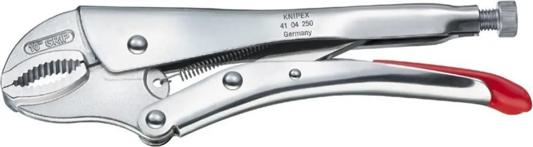 Knipex 41 04 250 Klemtang Rond Materiaal 250mm - Zilver - afbeelding 6 van 6