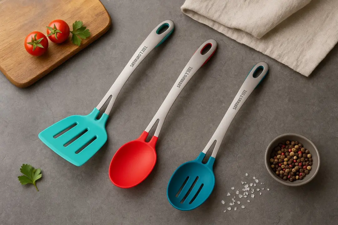 Jamie Oliver Spatelset 3-delig - Hittebestendig Nylon - Multi