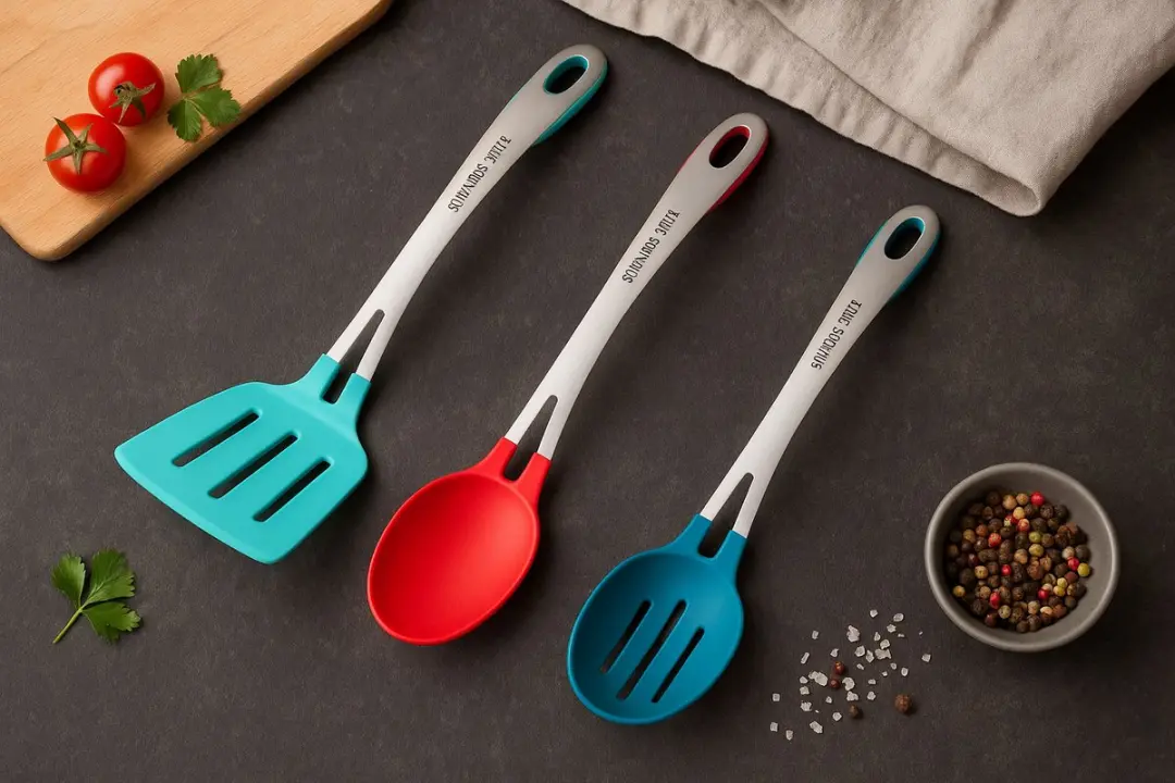 Jamie Oliver Spatelset 3-delig - Hittebestendig Nylon - Multi