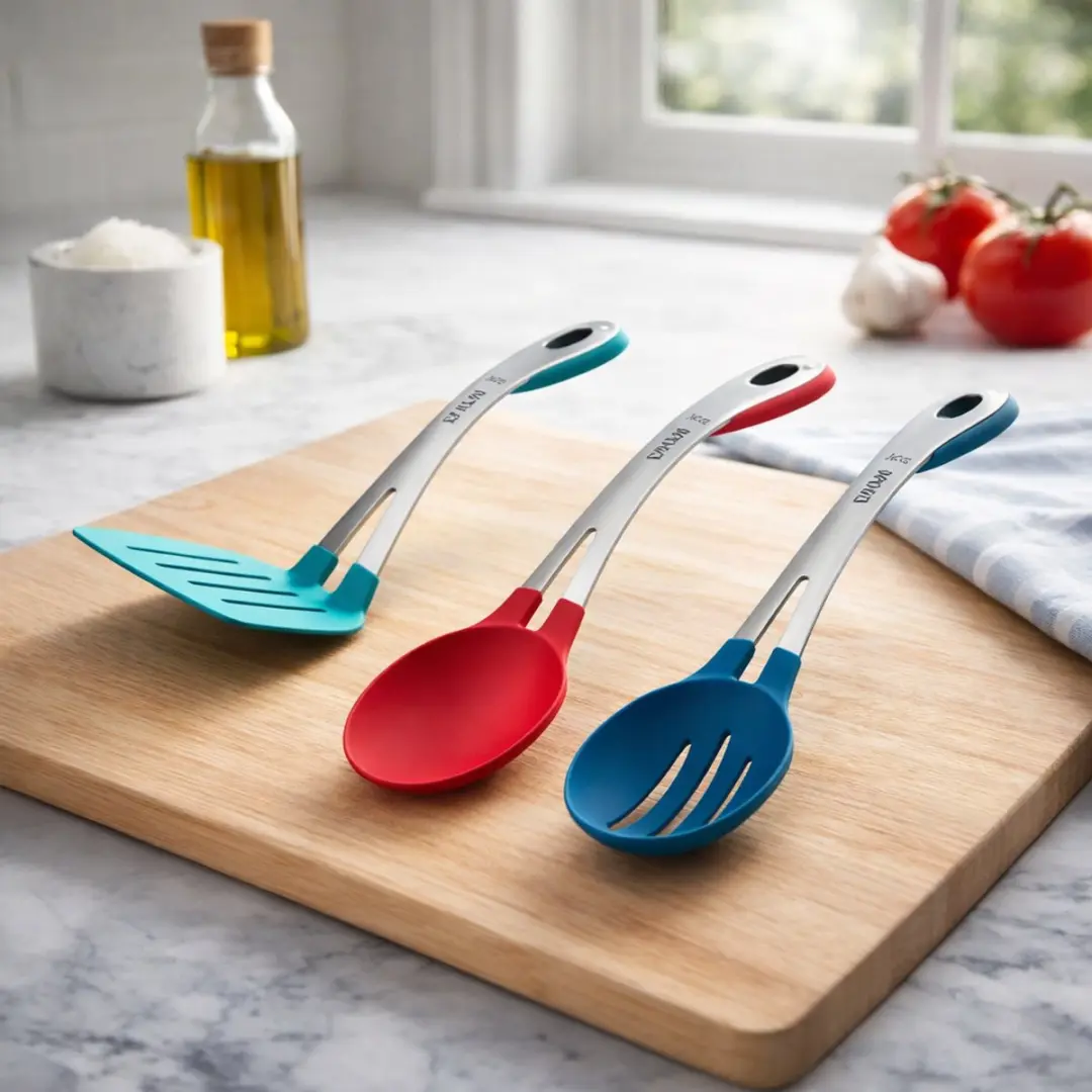 Jamie Oliver Spatelset 3-delig - Hittebestendig Nylon - Multi - afbeelding 6 van 6
