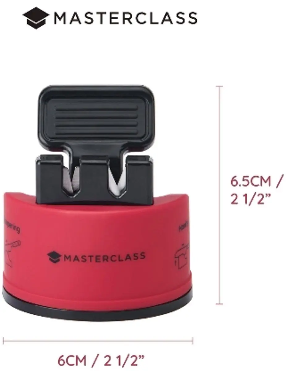 Masterclass Smart Sharp Dual Messenslijper - Rood