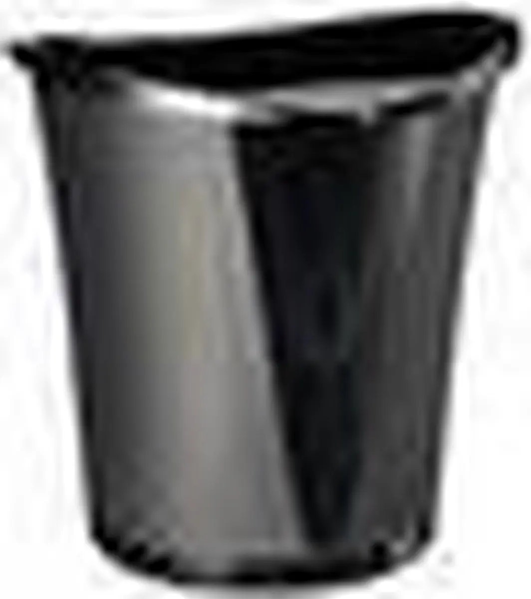 Leitz Allura Prullenbak 18L - Zwart