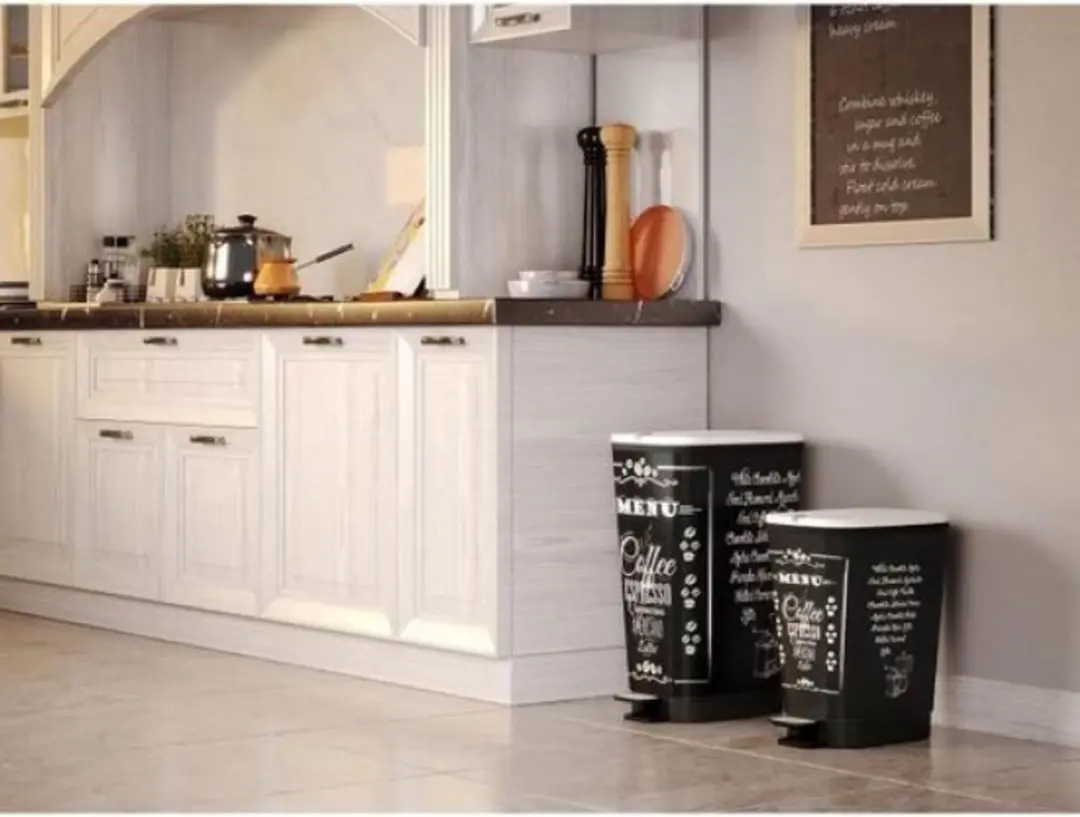 KIS Chic Bin Coffee Menu Prullenbak 50L - MPN 8071900-1790
