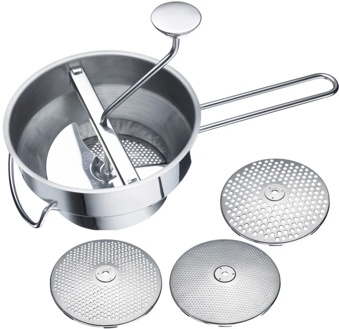 Westmark Finoletta Passeermachine Drie Schijven RVS 20cm