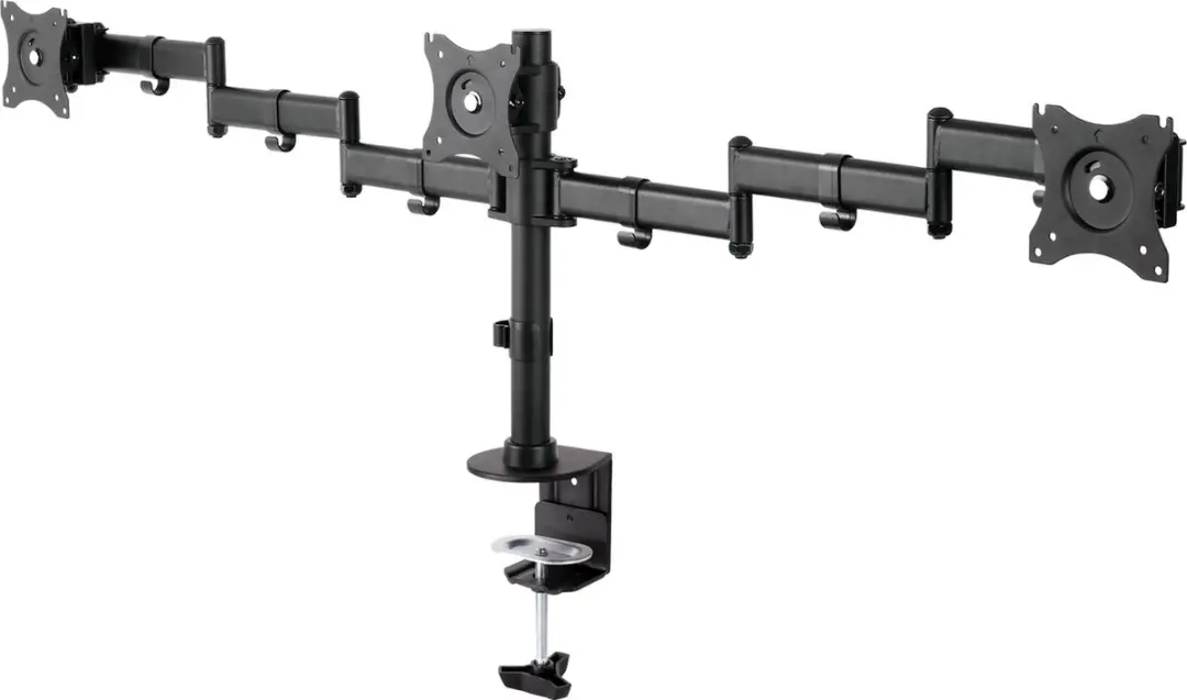 Neomounts NM-D135D3BLACK Monitorarm 3 schermen - 10-27" - 3x 8kg - Zwart