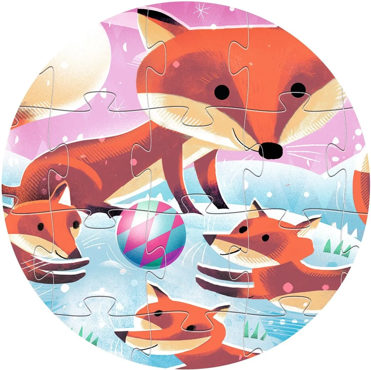 Djeco Puzzel Ginger Little Fox 24 Stuks