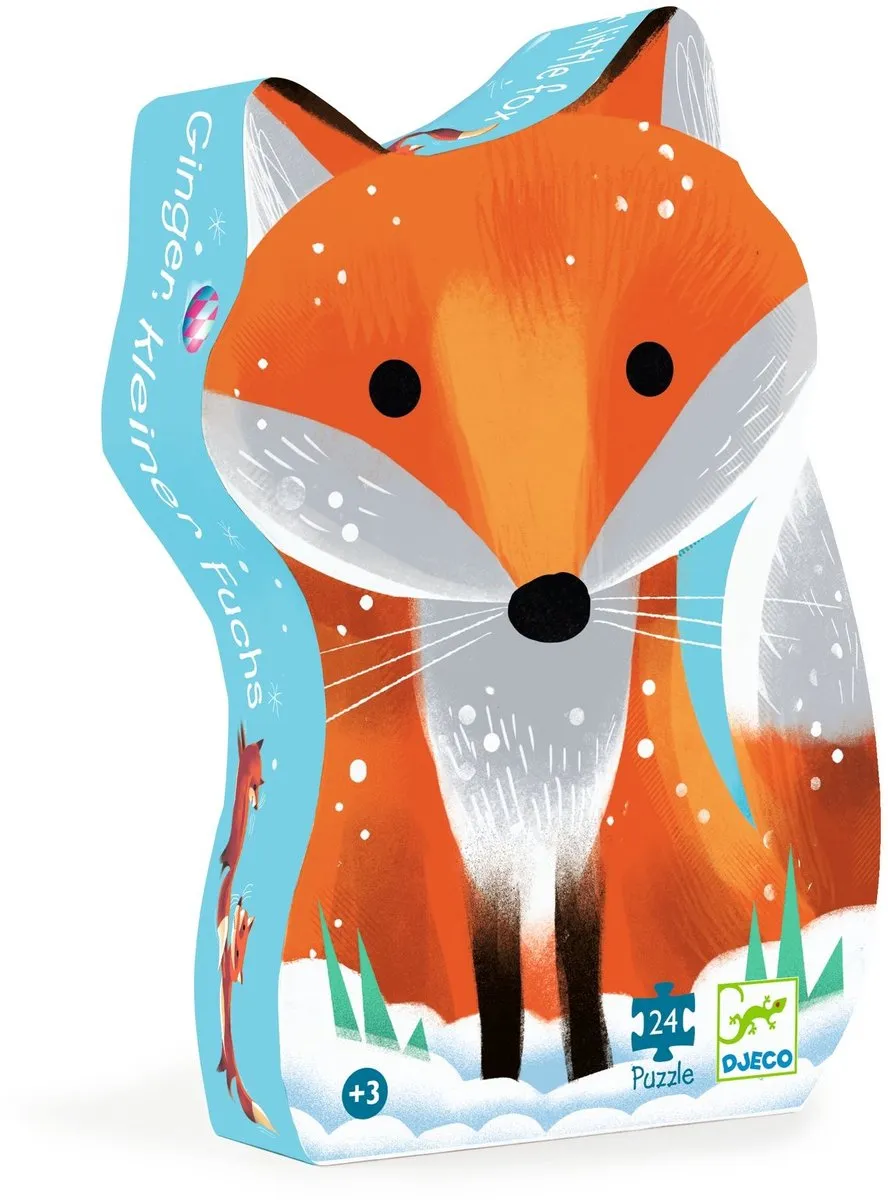 Djeco Puzzel Ginger Little Fox 24 Stuks