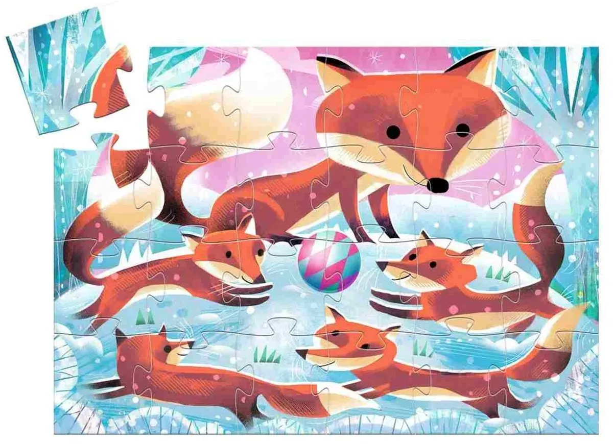 Djeco Puzzel Ginger Little Fox 24 Stuks