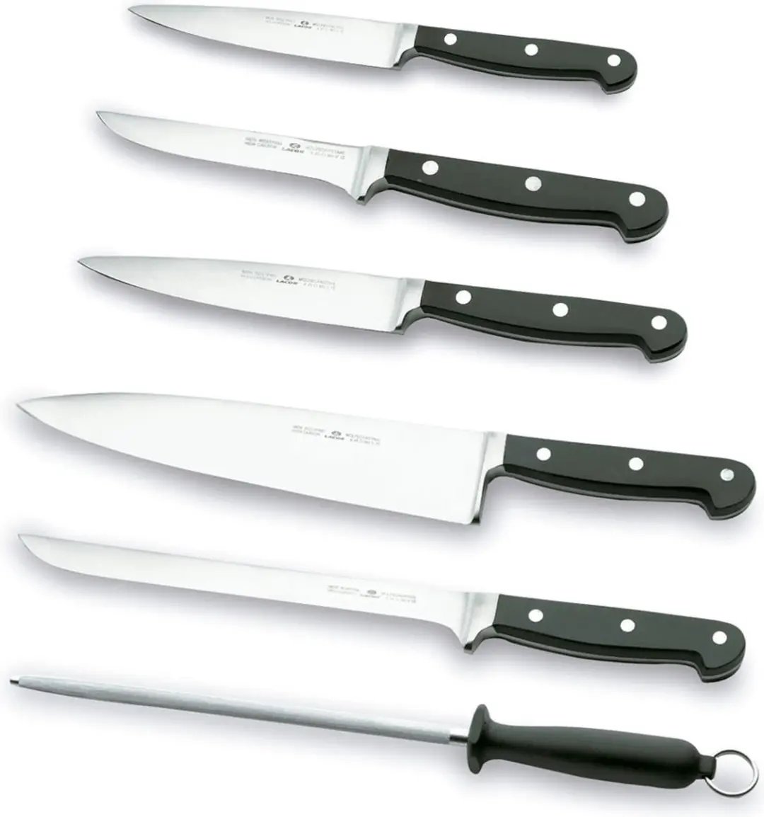 Lacor Classic Chef Messenblok - 6-delig