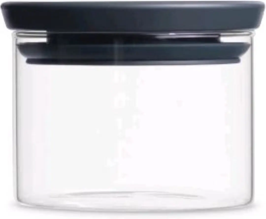 Brabantia Voorraadpot Glas 0,3L - Stapelbaar - afbeelding 6 van 6