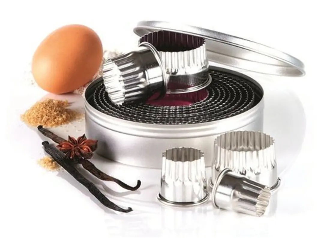 Patisse RVS Koekjesuitsteker Set 14-delig - Zilver