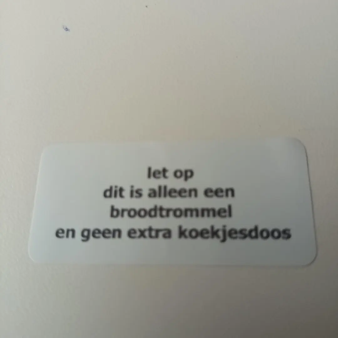 K3 Broodtrommel Multi - 1 Vak