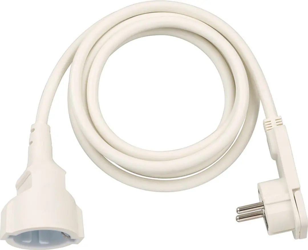 Brennenstuhl Verlengkabel Single 2m - 3680W - 1 Stopcontact - Wit