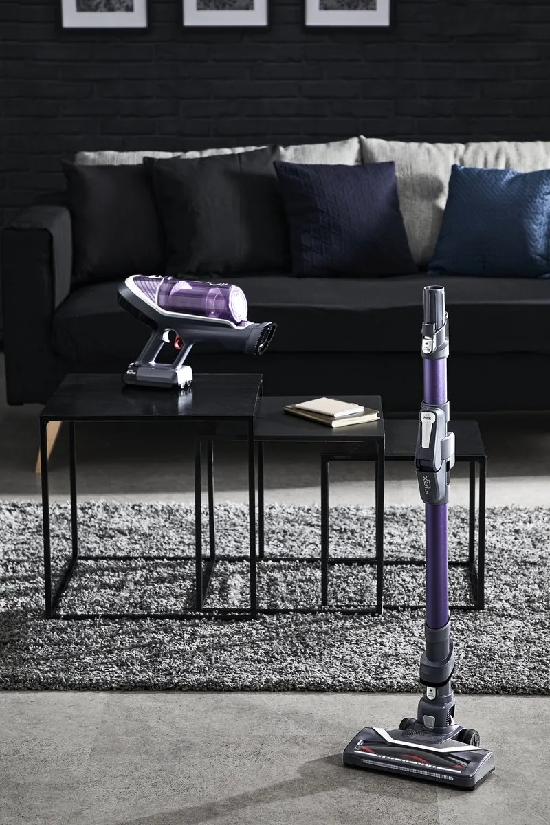 Rowenta X-Force Flex 8.60 RH9639WO Steelstofzuiger - 43 Airwatts - Paars/Grijs