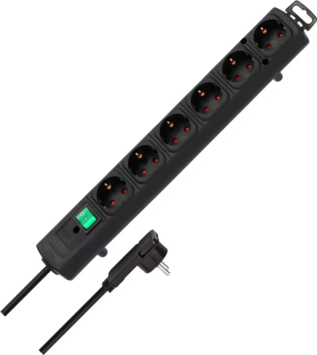 Brennenstuhl Comfort-Line Plus Stekkerdoos 6-voudig - 3500W - 2m