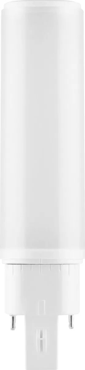 LEDVANCE PL-C Dulux HF AC 6W 600lm 4000K Warm Wit - Mat
