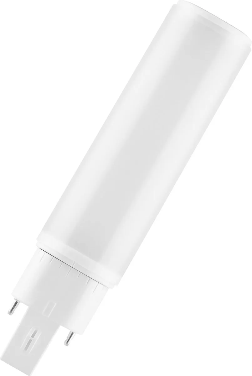 LEDVANCE PL-C Dulux HF AC 6W 600lm 4000K Warm Wit - Mat