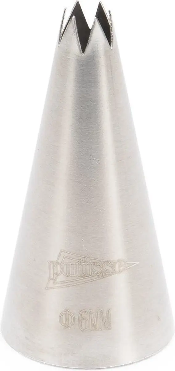 Patisse Spuitmondje RVS Ster 2mm