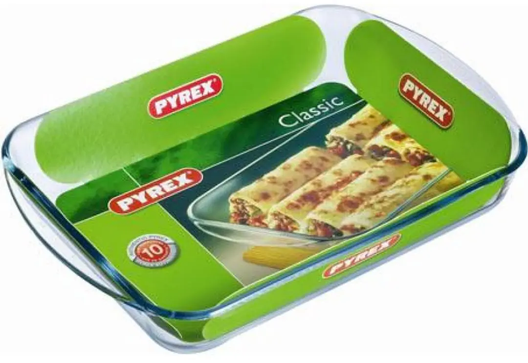 PYREX Ovenschaal 3,7L - 40x27x5,5cm - Transparant
