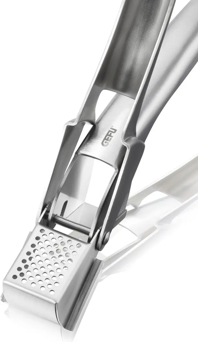 GEFU IMPRENSA Knoflookpers 4006664134569 - RVS - Zilver