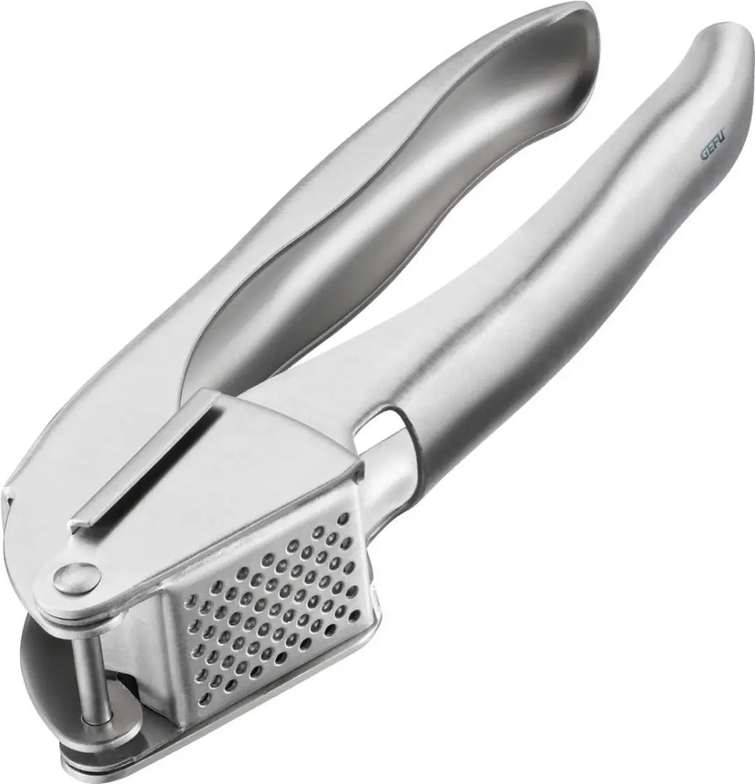 GEFU IMPRENSA Knoflookpers 4006664134569 - RVS - Zilver